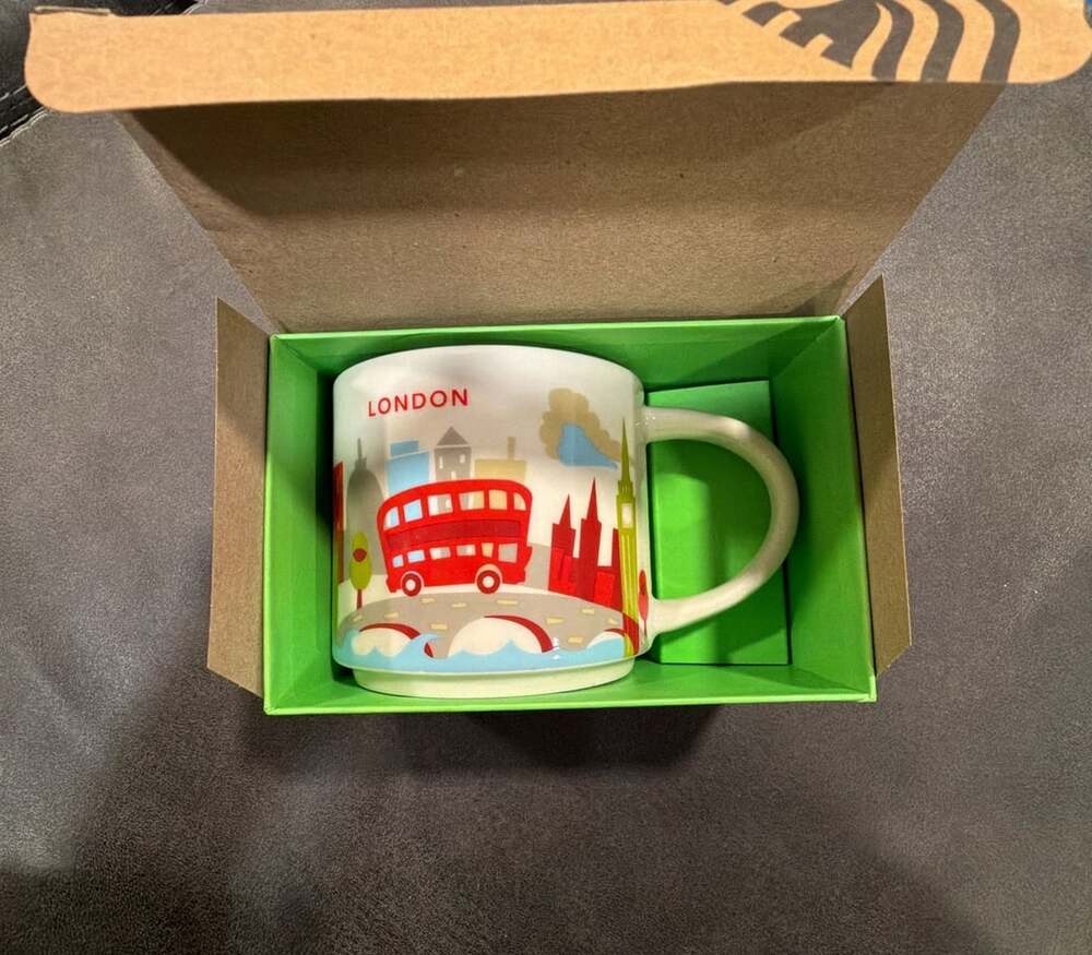 Starbucks You Are Here London Mug 14 Oz